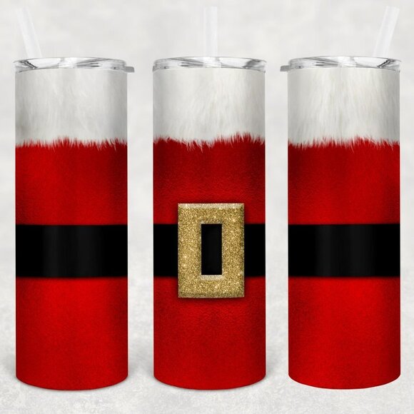 Custom 20oz Stainless Steel Tumbler Santa Christmas - Picture 1 of 1